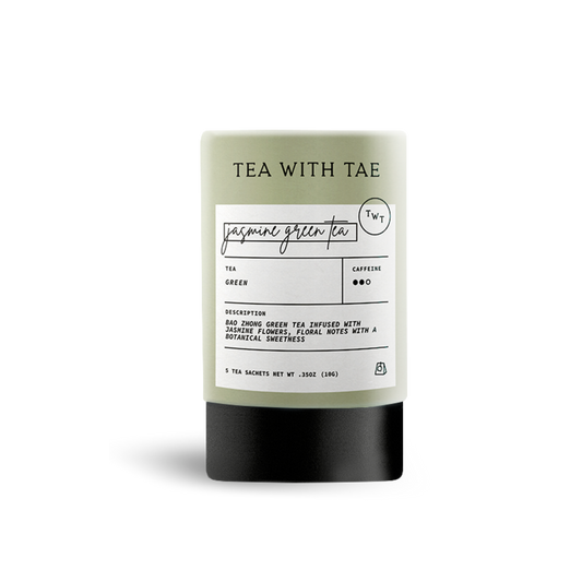 Jasmine Green Tea Mini Tube (5 tea bags)