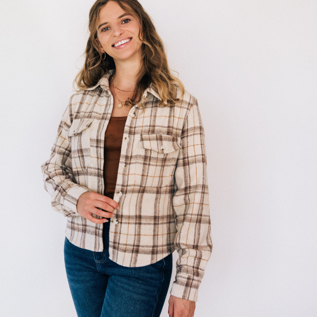 Beige Flannel