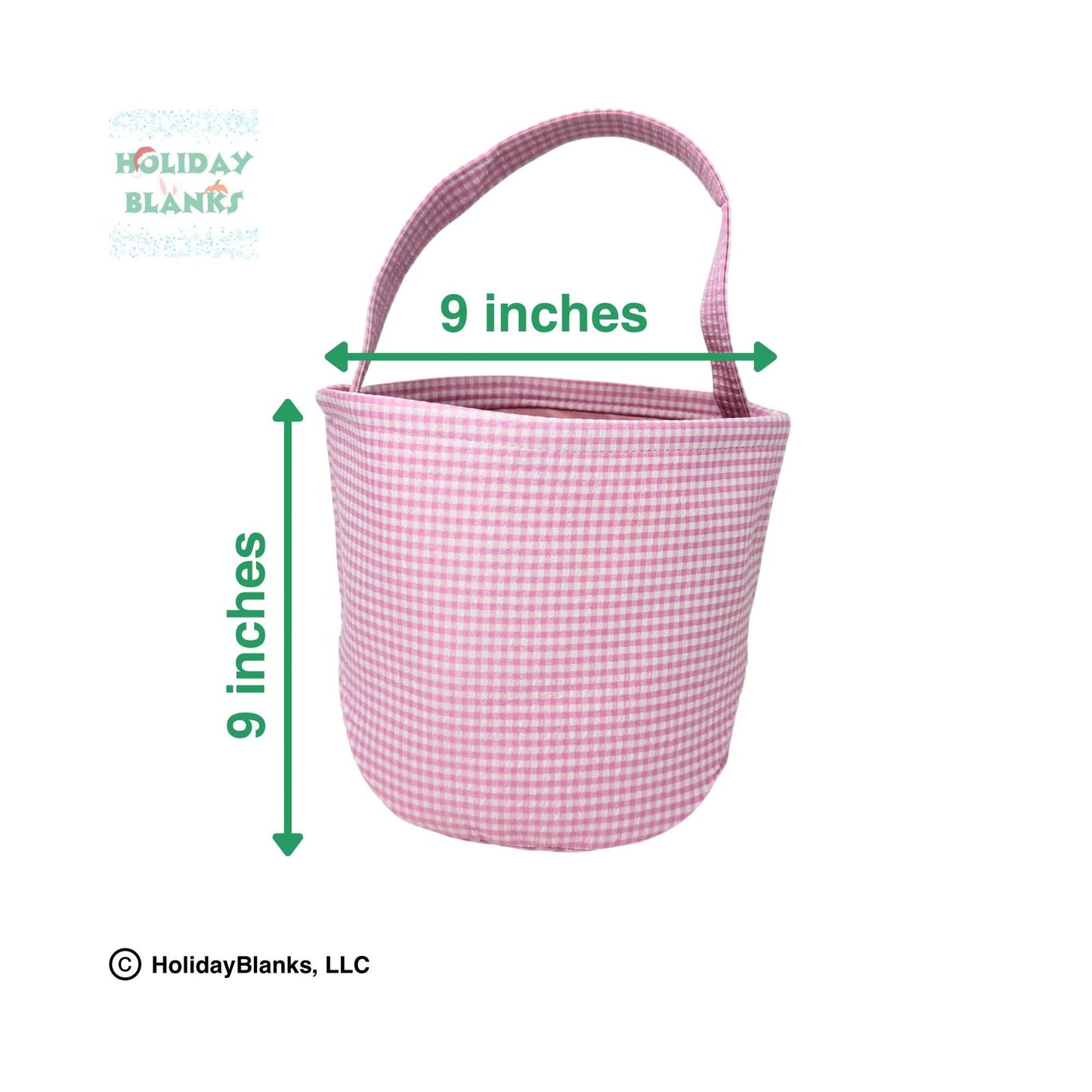Gingham Easter Basket