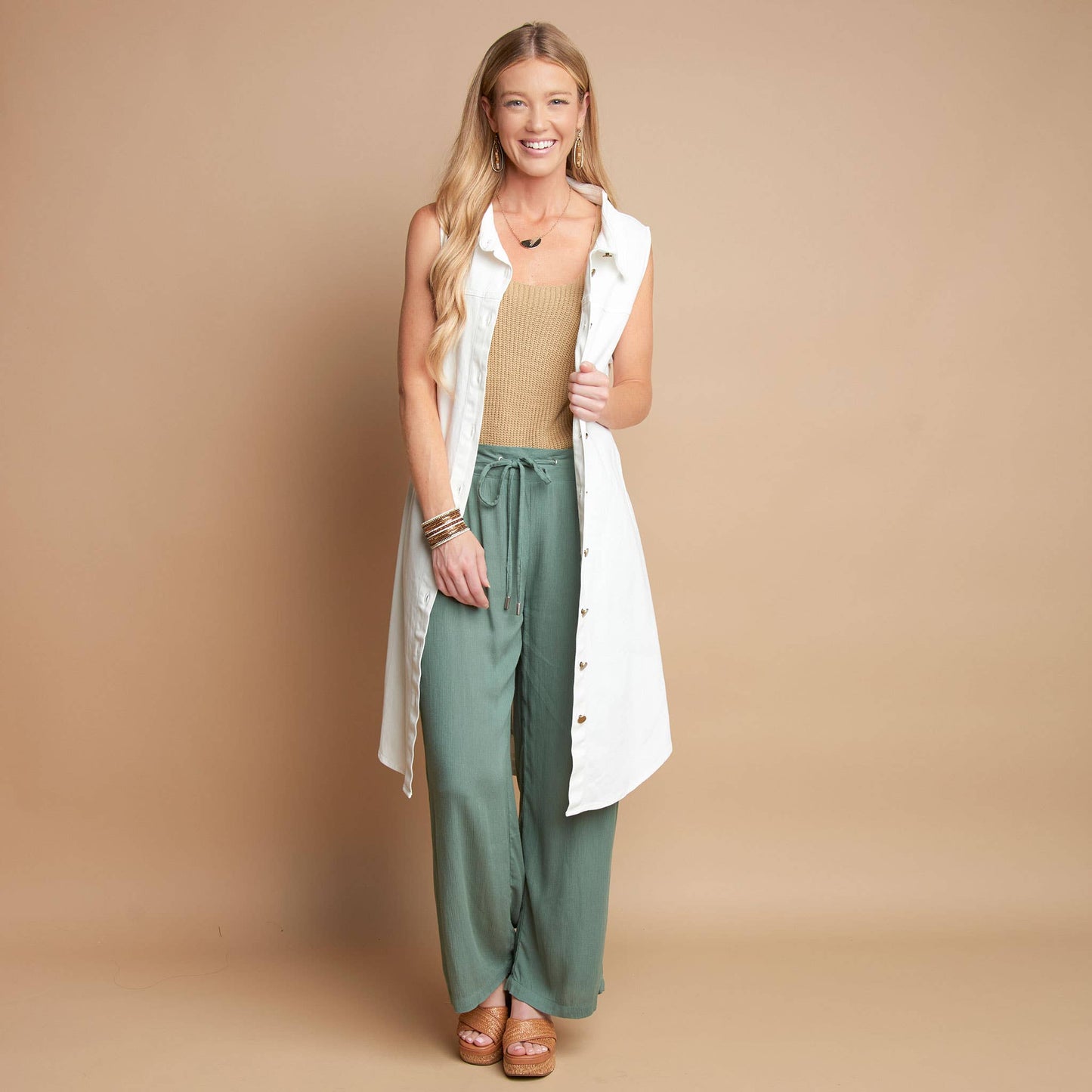 Nika Adjustable Wide Leg Pant