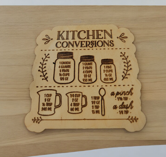 Kitchen Conversion Measurement Magnet