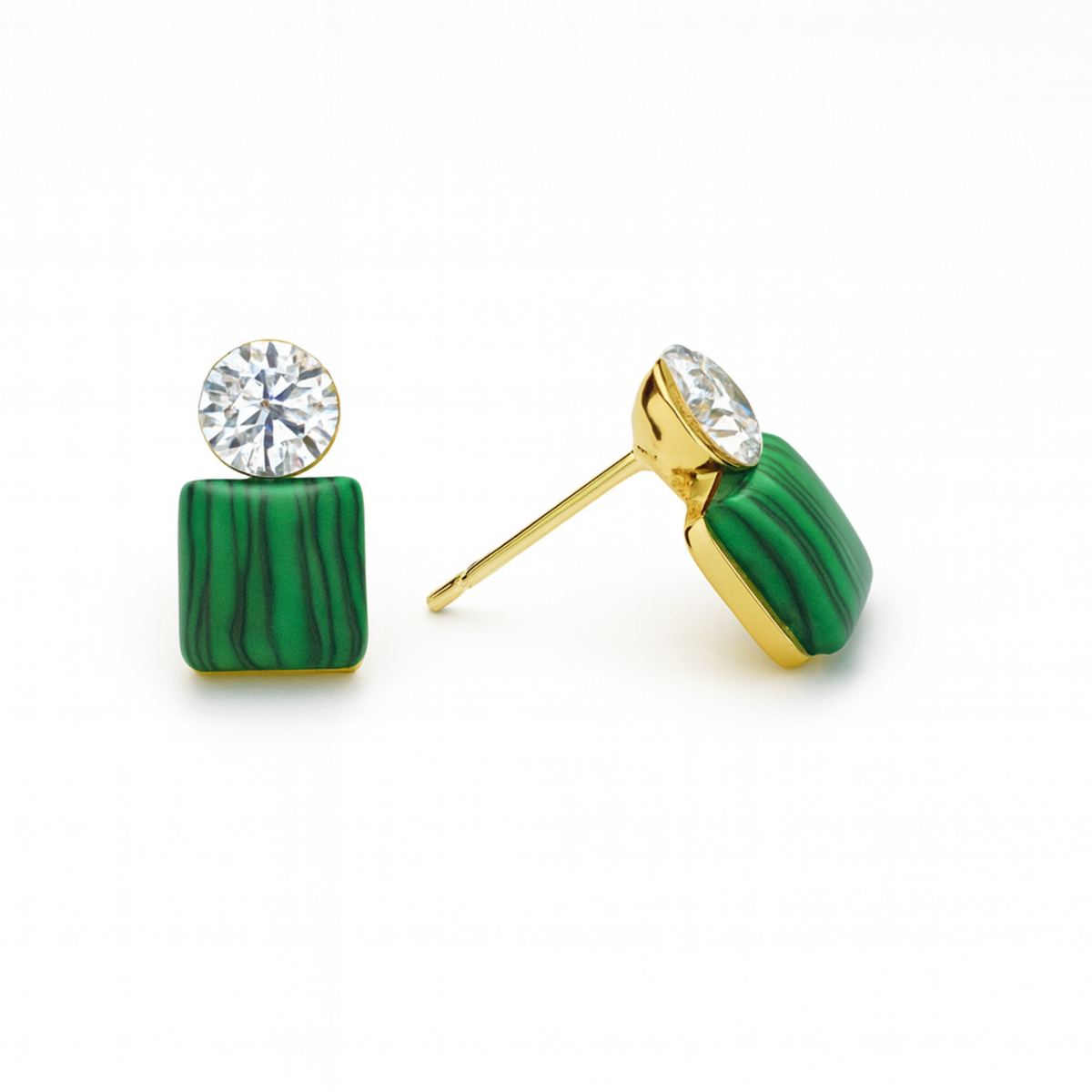 Stone & Sparkle Earrings