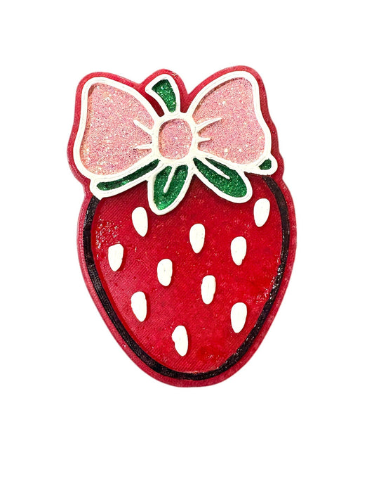 Strawberry Car Freshie