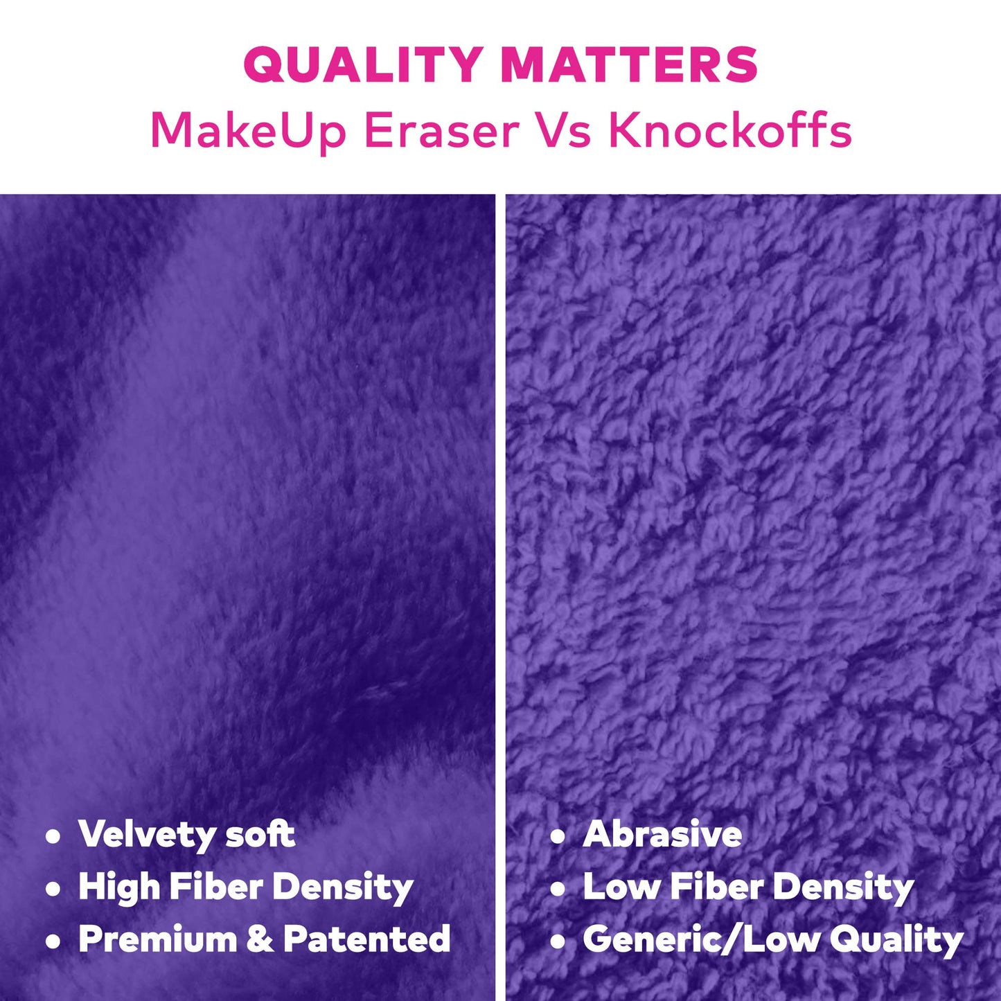 Queen Purple PRO Make-up Eraser