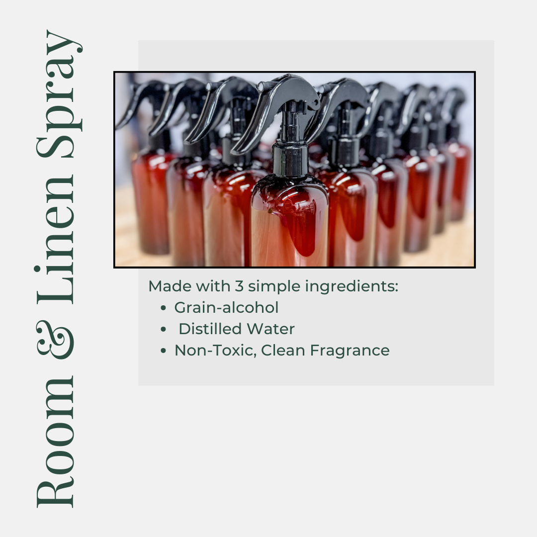 Dapper Room & Linen Spray | Non-Toxic & Long-Lasting | Made with Just 3 Ingredients