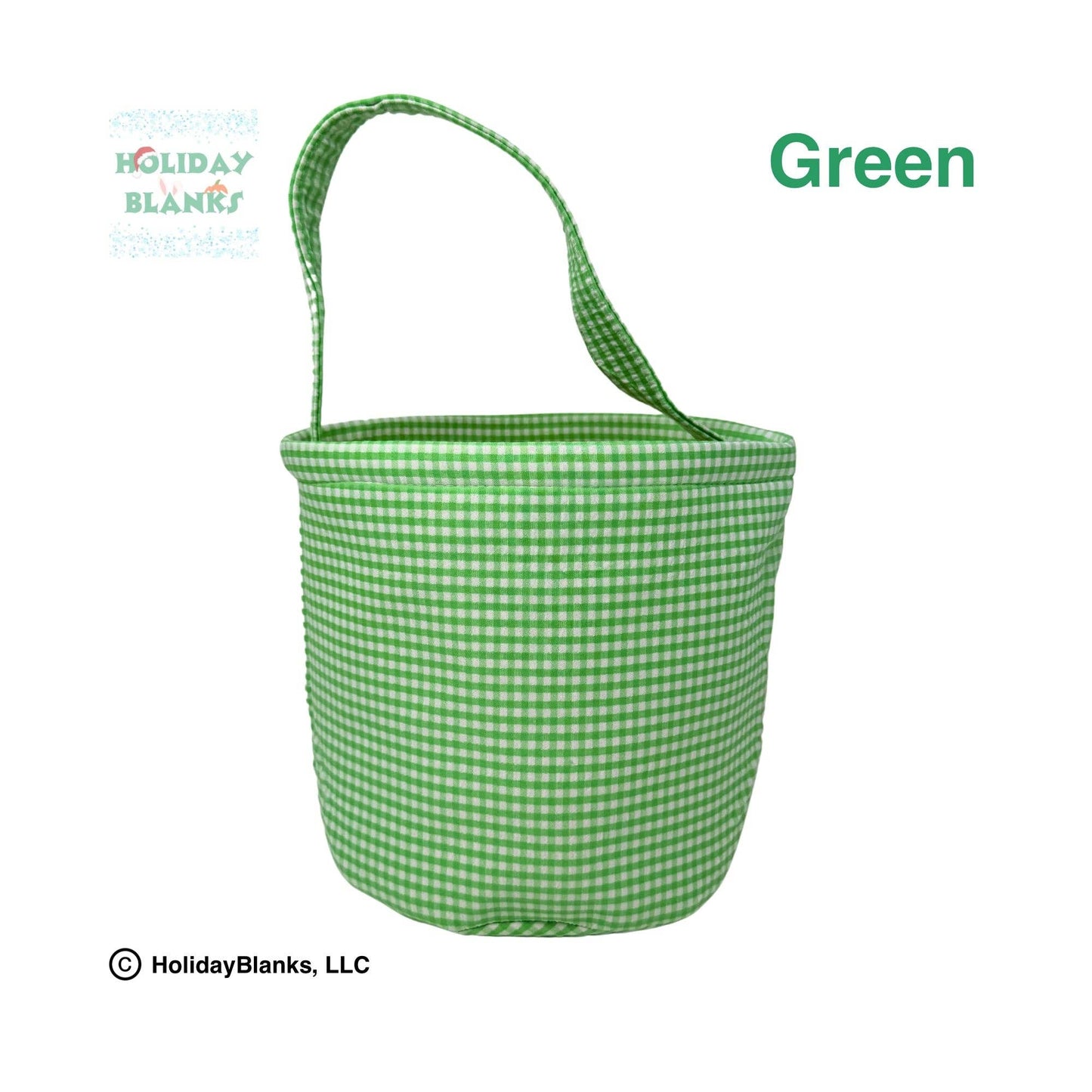 Gingham Easter Basket