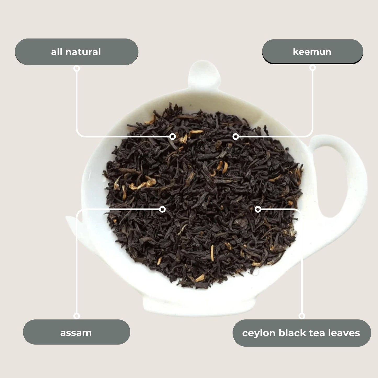 English Breakfast Black Tea Mini Tea Tube (5 tea bags)