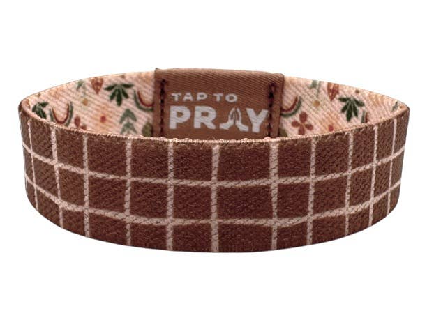 Tap To Pray™ Wristbands - Prairie &  Plaid