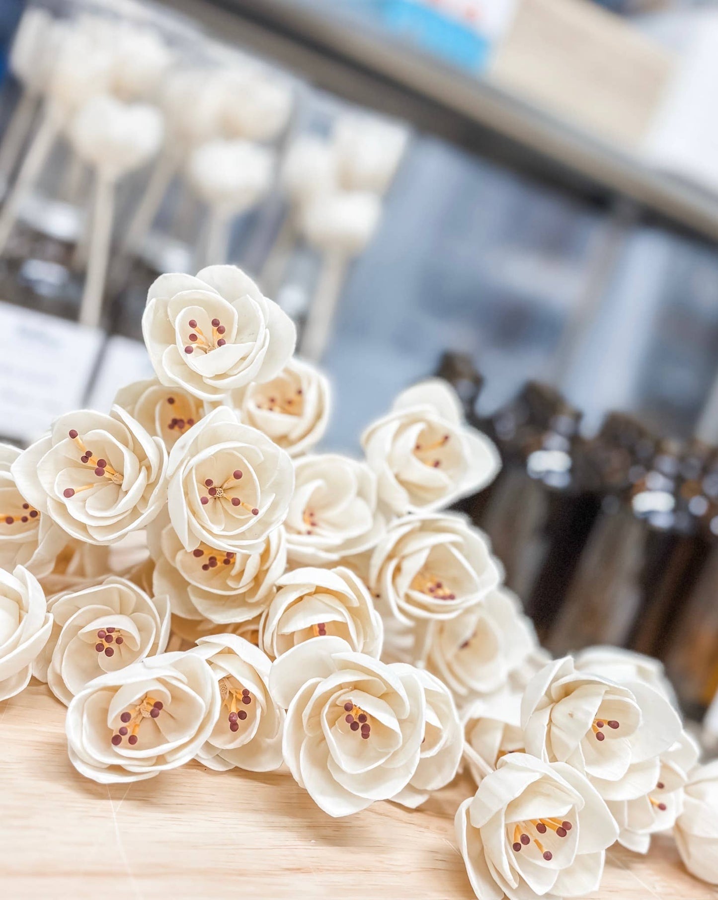 Floral Reed Diffuser- Christmas Edition | Long-Lasting Scent | Clean & Flameless Fragrance