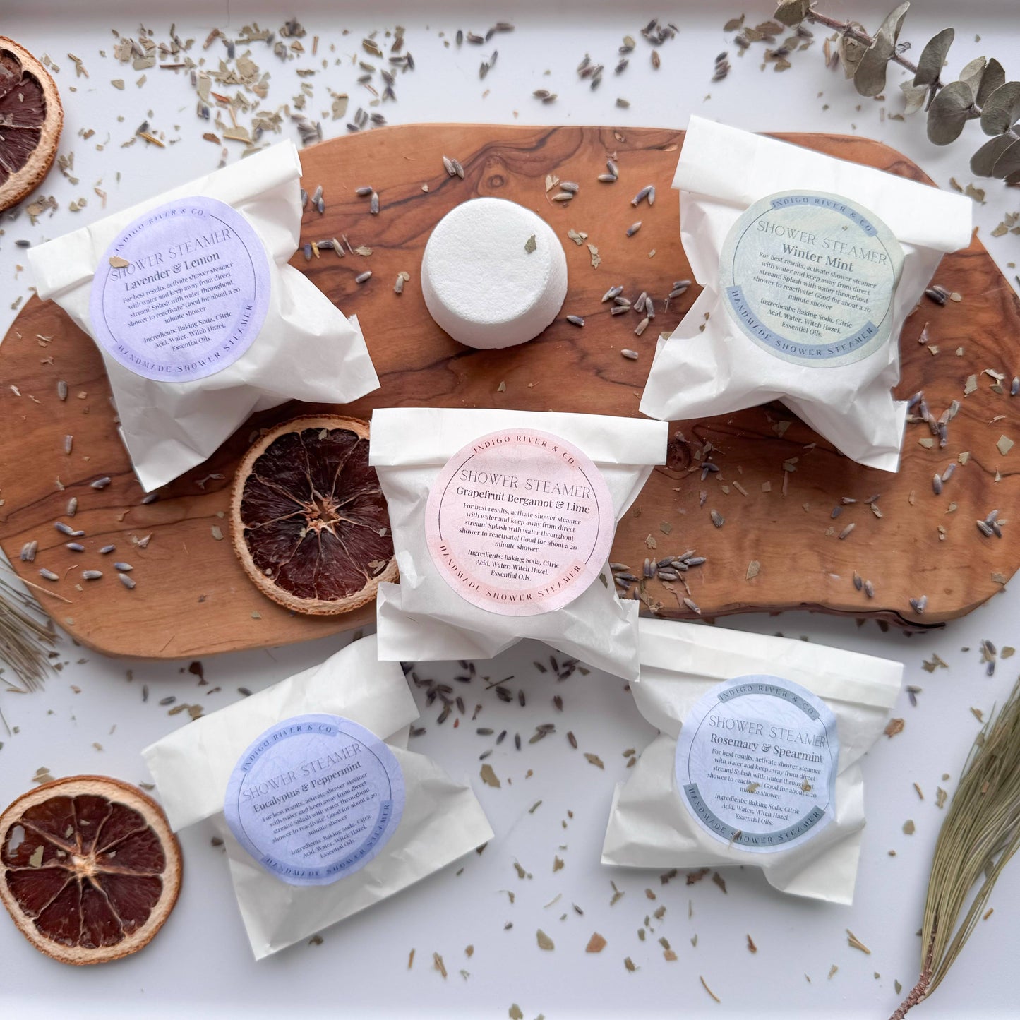 Shower Steamers -  Wrapped Singles