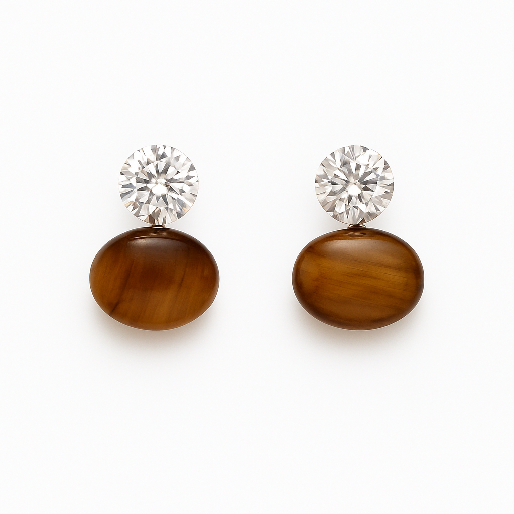 Stone & Sparkle Earrings