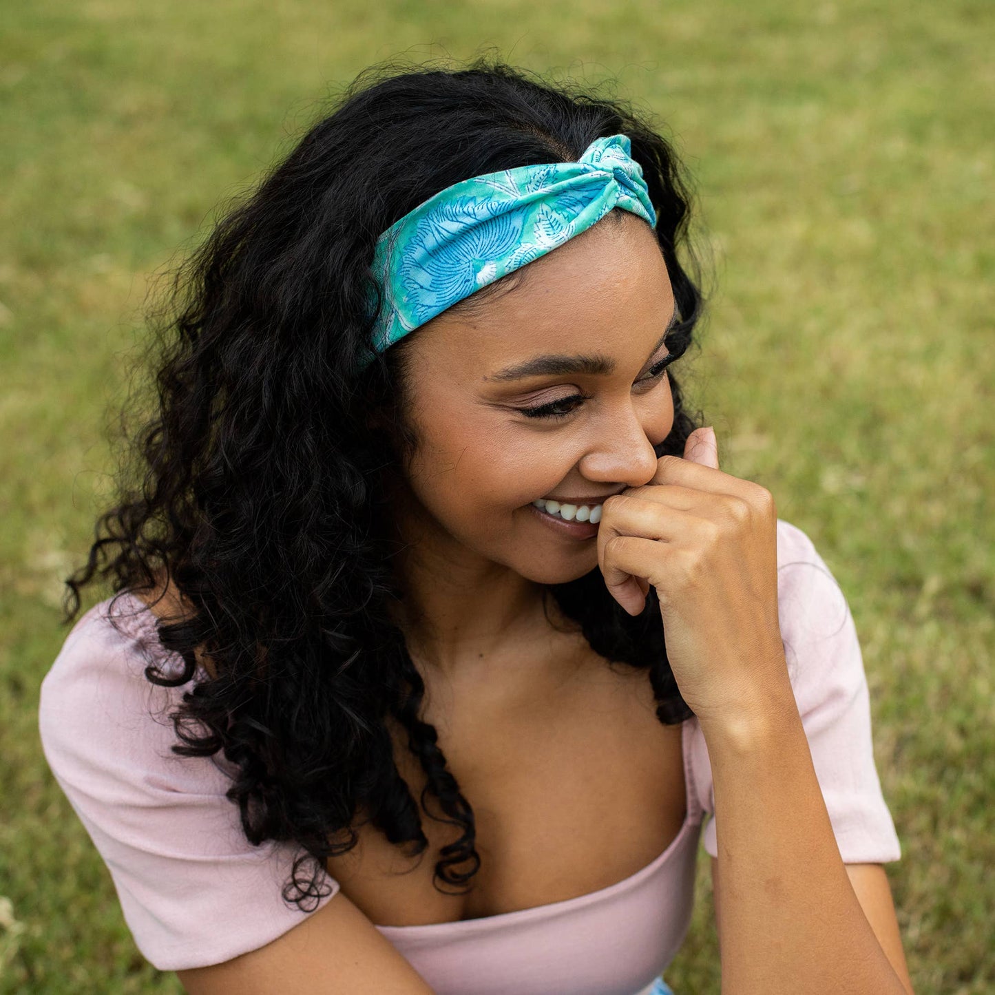 Block Printed Hair Accessories - Headbands