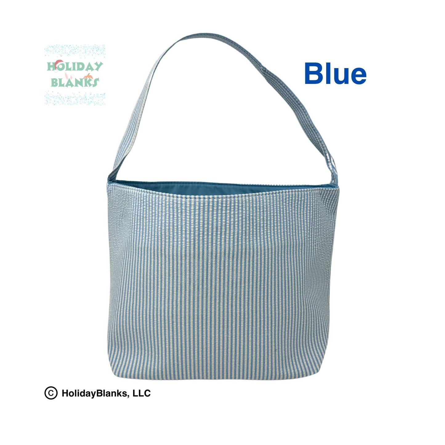 Easter Seersucker Basket