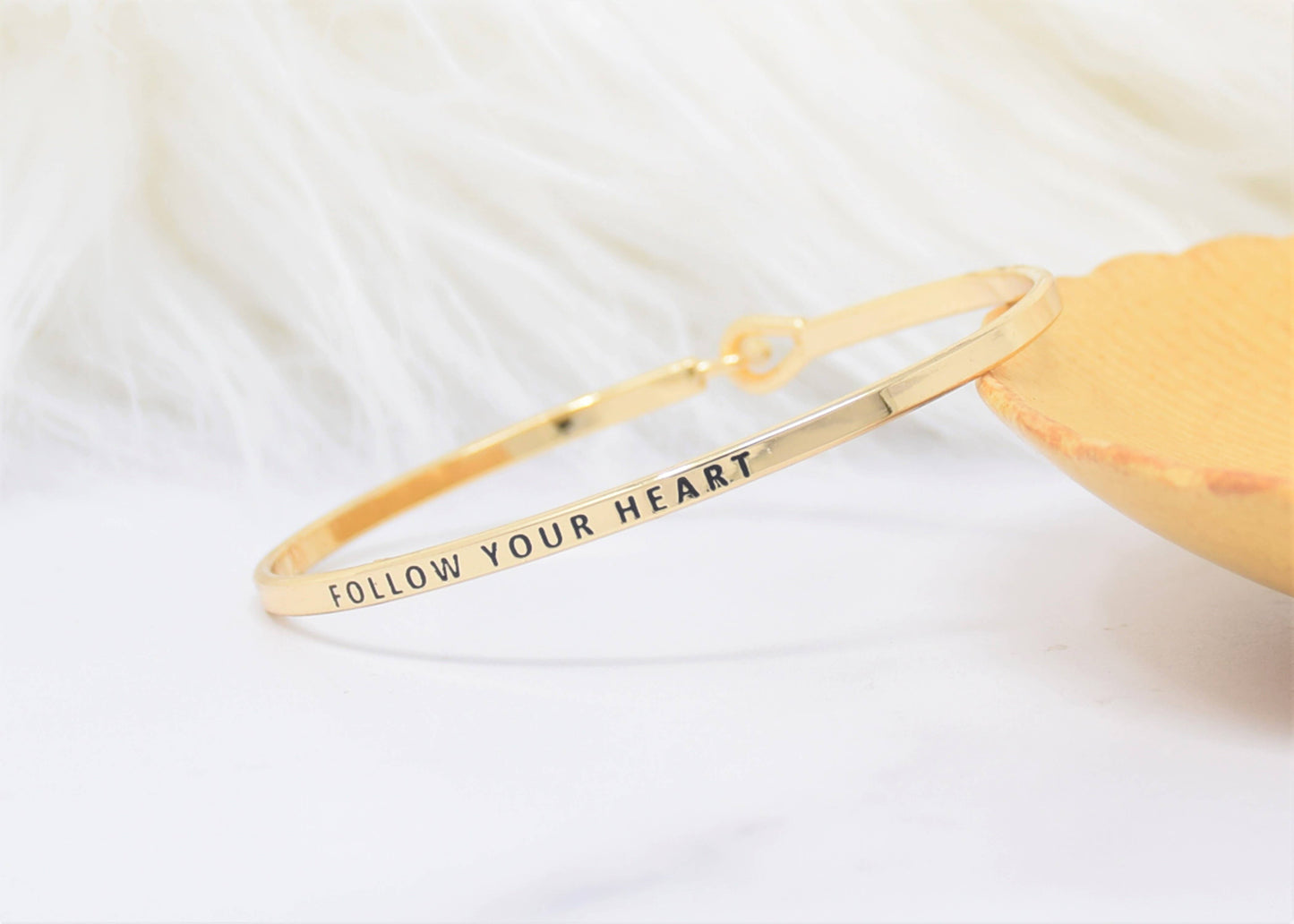 FOLLOW YOUR HEART BRACELET