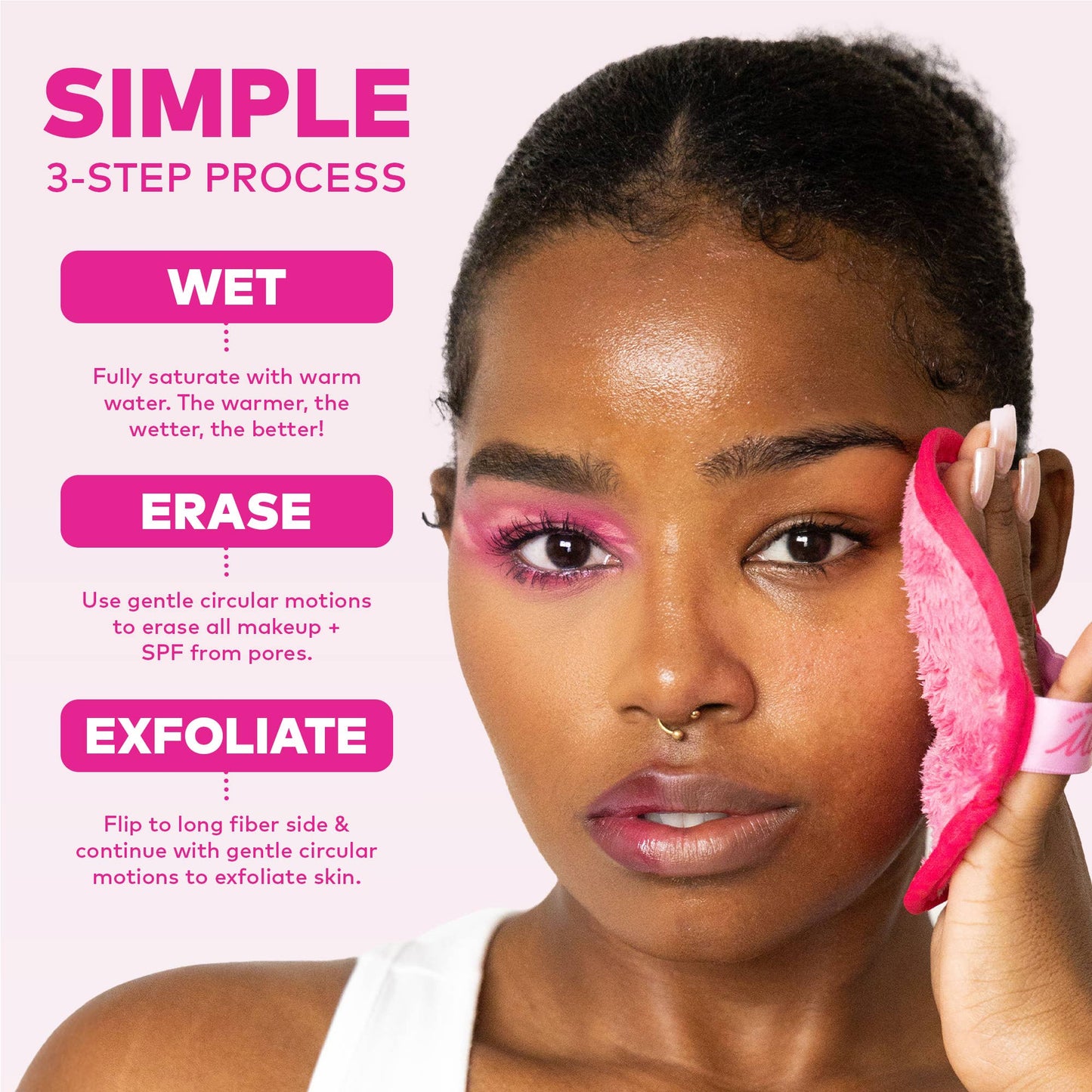 Original Pink Make-up Eraser PRO