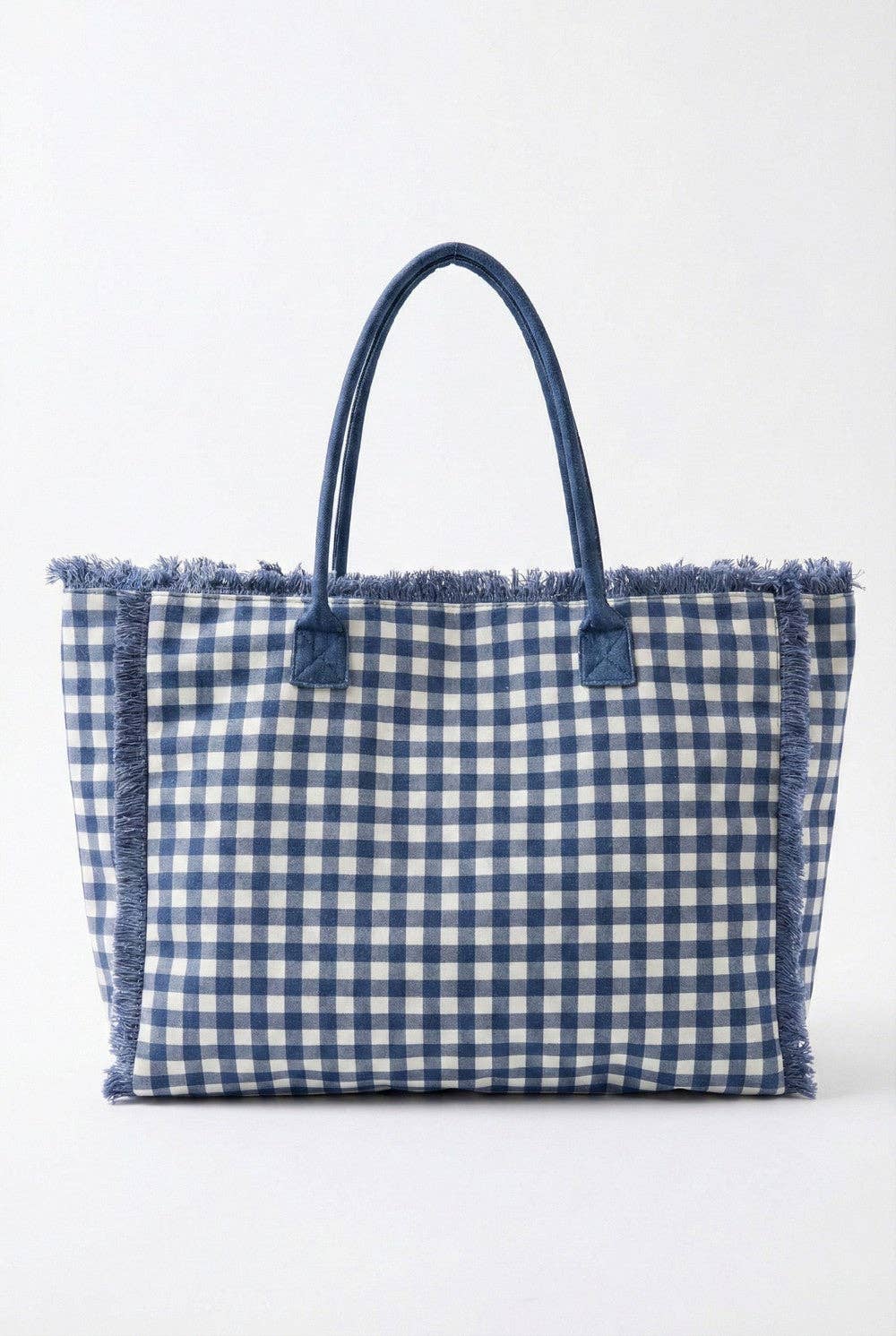 Classic Check Pattern Tote Bag