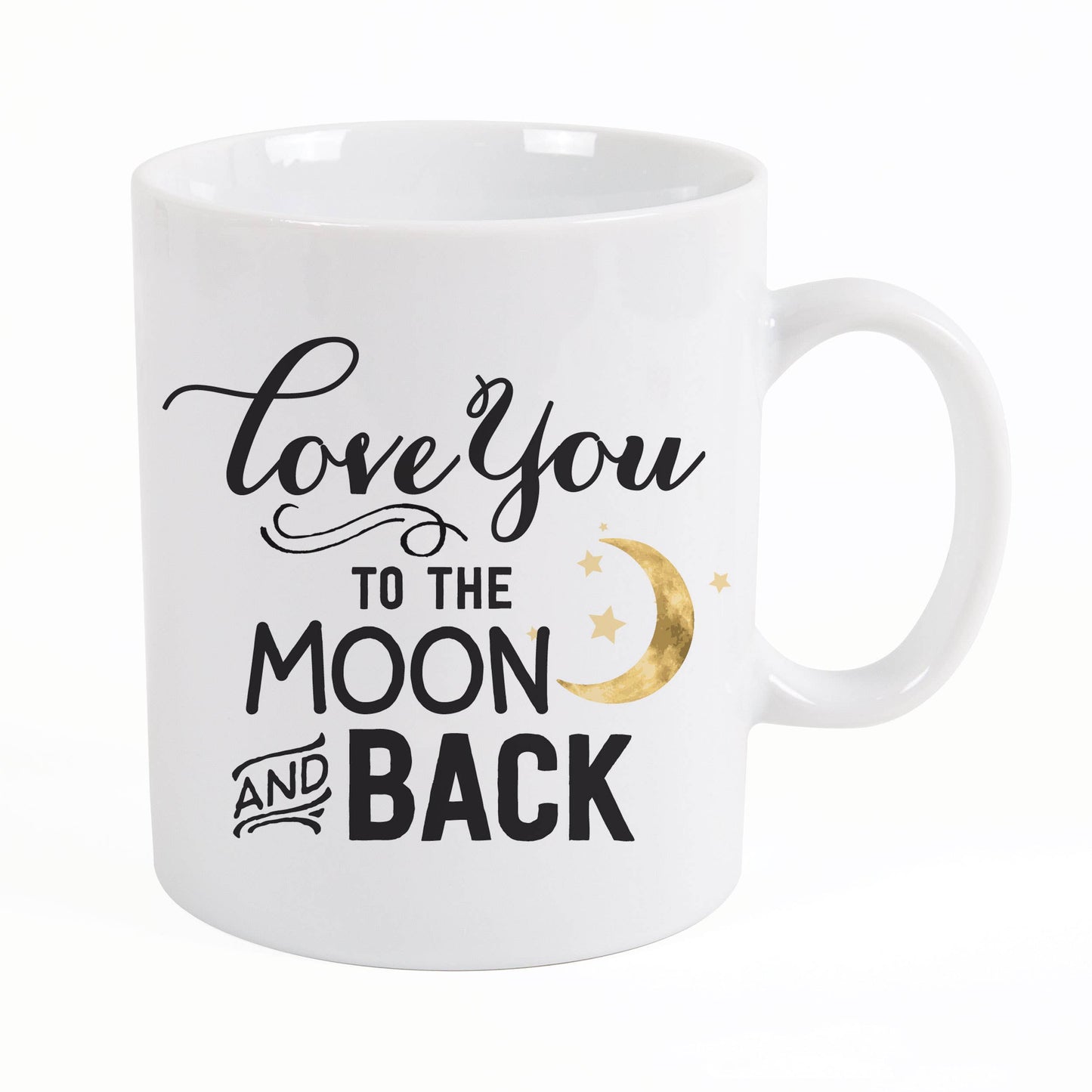 I Love You To The Moon & Back Mug