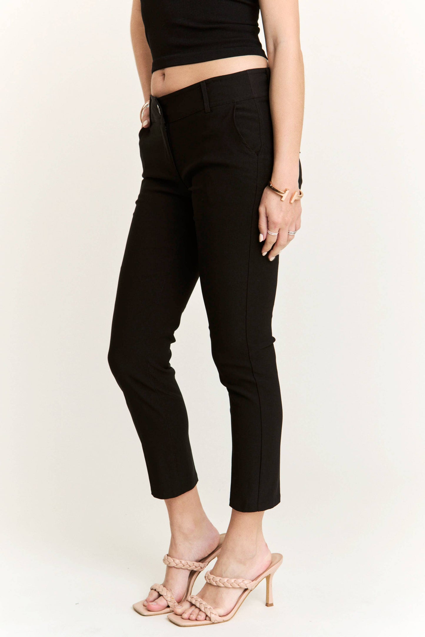 MILLENIUM STRETCH COMFORT SKINNY ANKLE PANTS