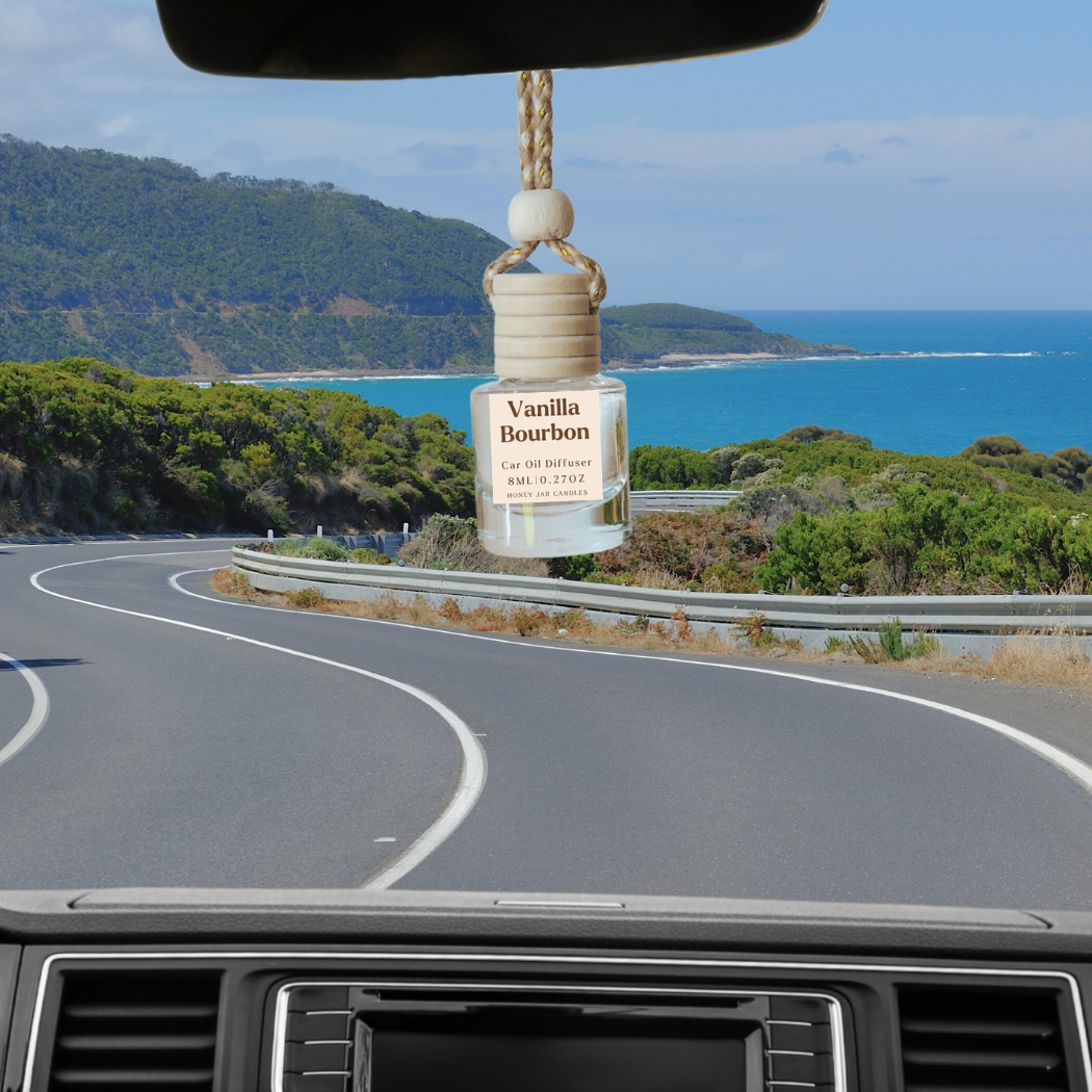 Hanging Car Diffusers | Vanilla Bourbon | Made in USA