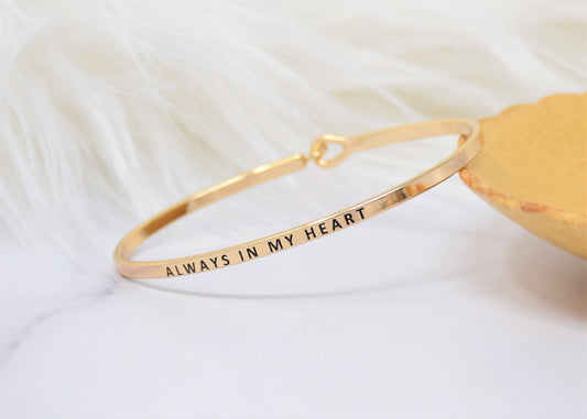 ALWAYS IN MY HEART BRACELET