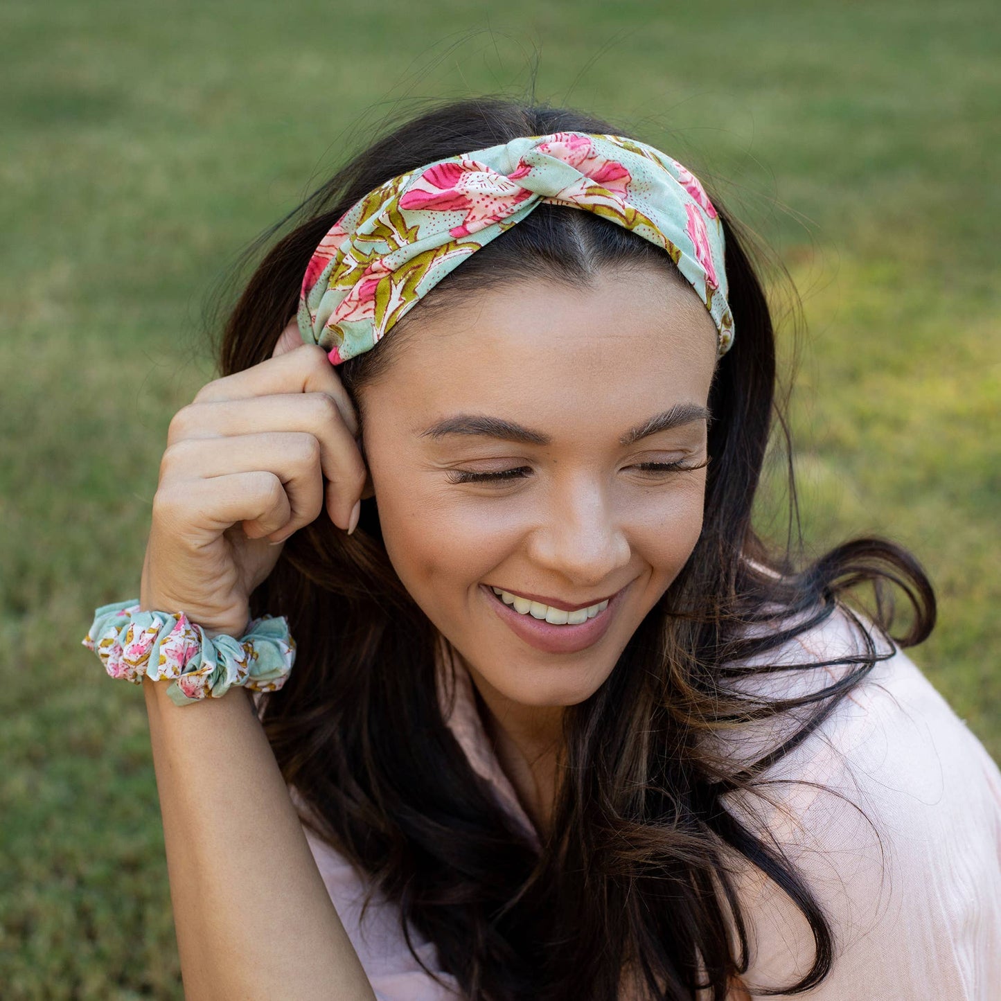 Block Printed Hair Accessories - Headbands