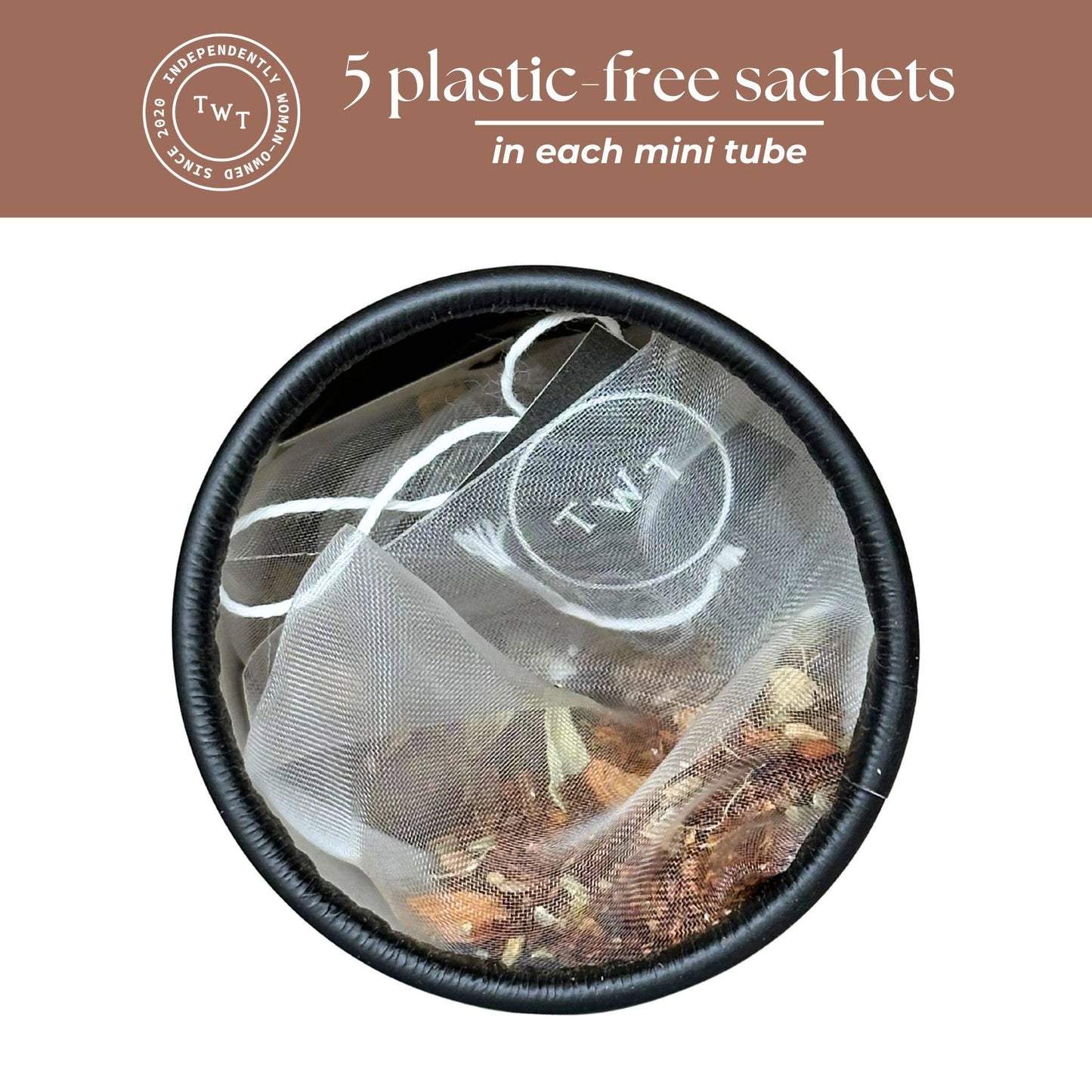 Rooibos Chai Herbal Mini Tube Gift (5 tea bags)