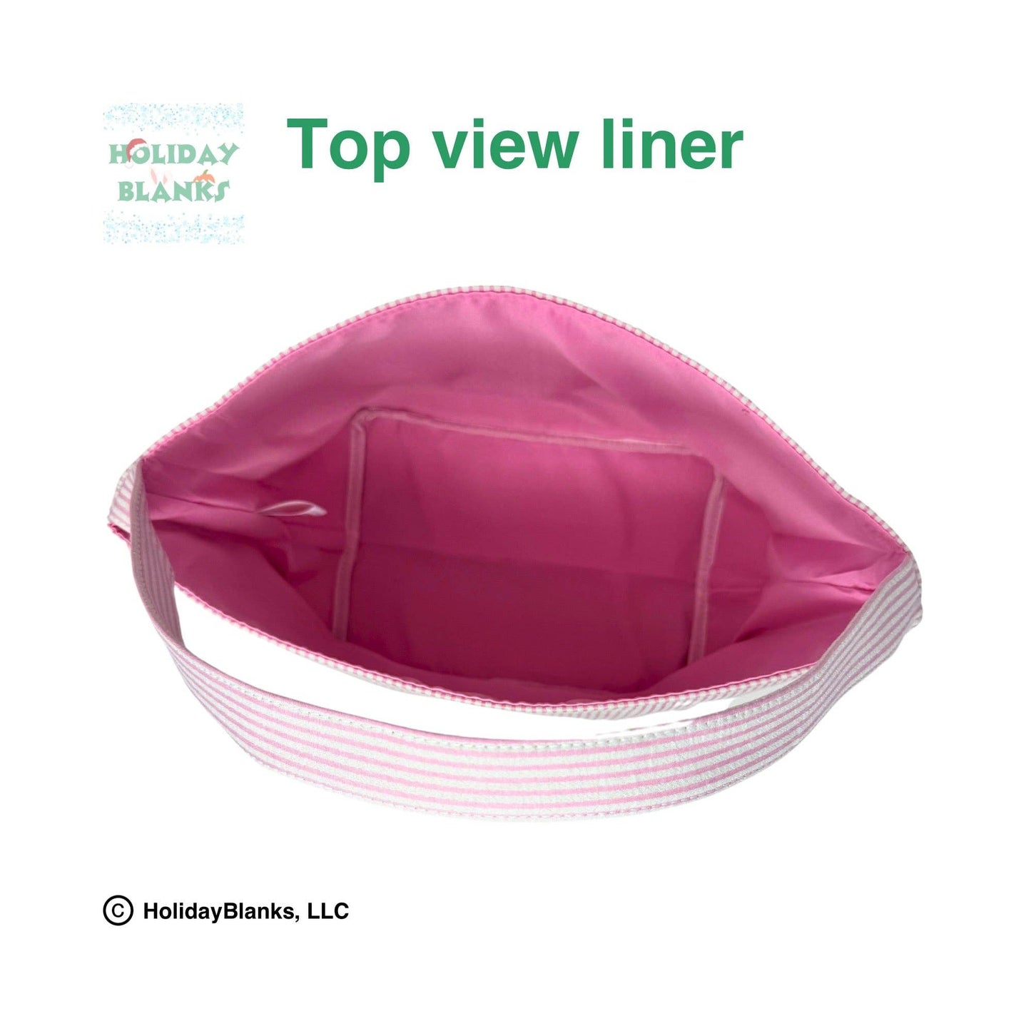 Easter Seersucker Basket