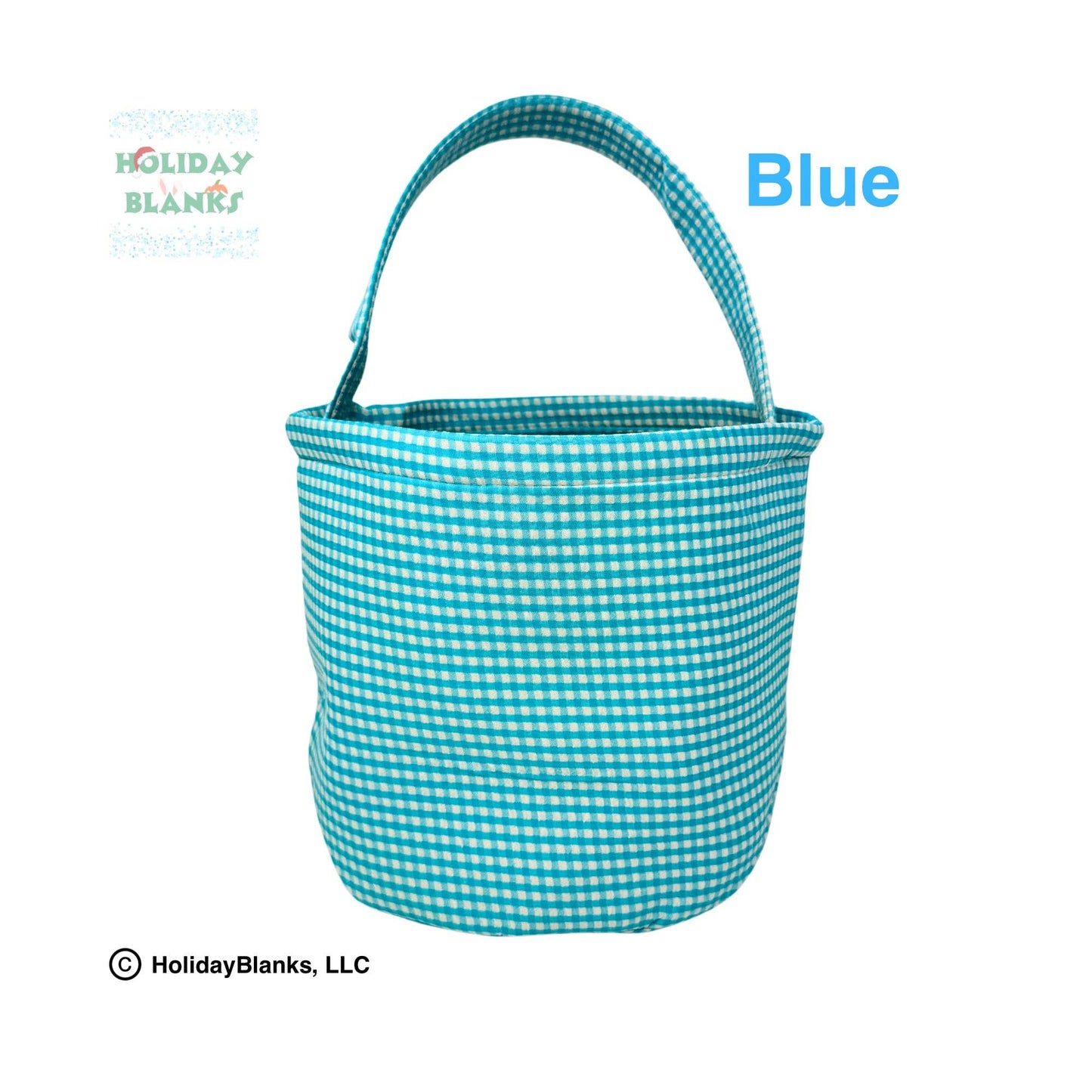 Gingham Easter Basket
