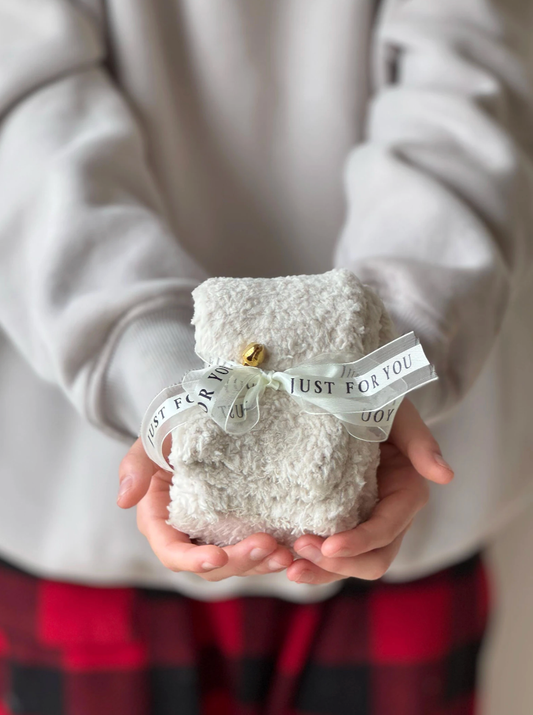 Women's Holiday Cozy Socks with Jingle bell