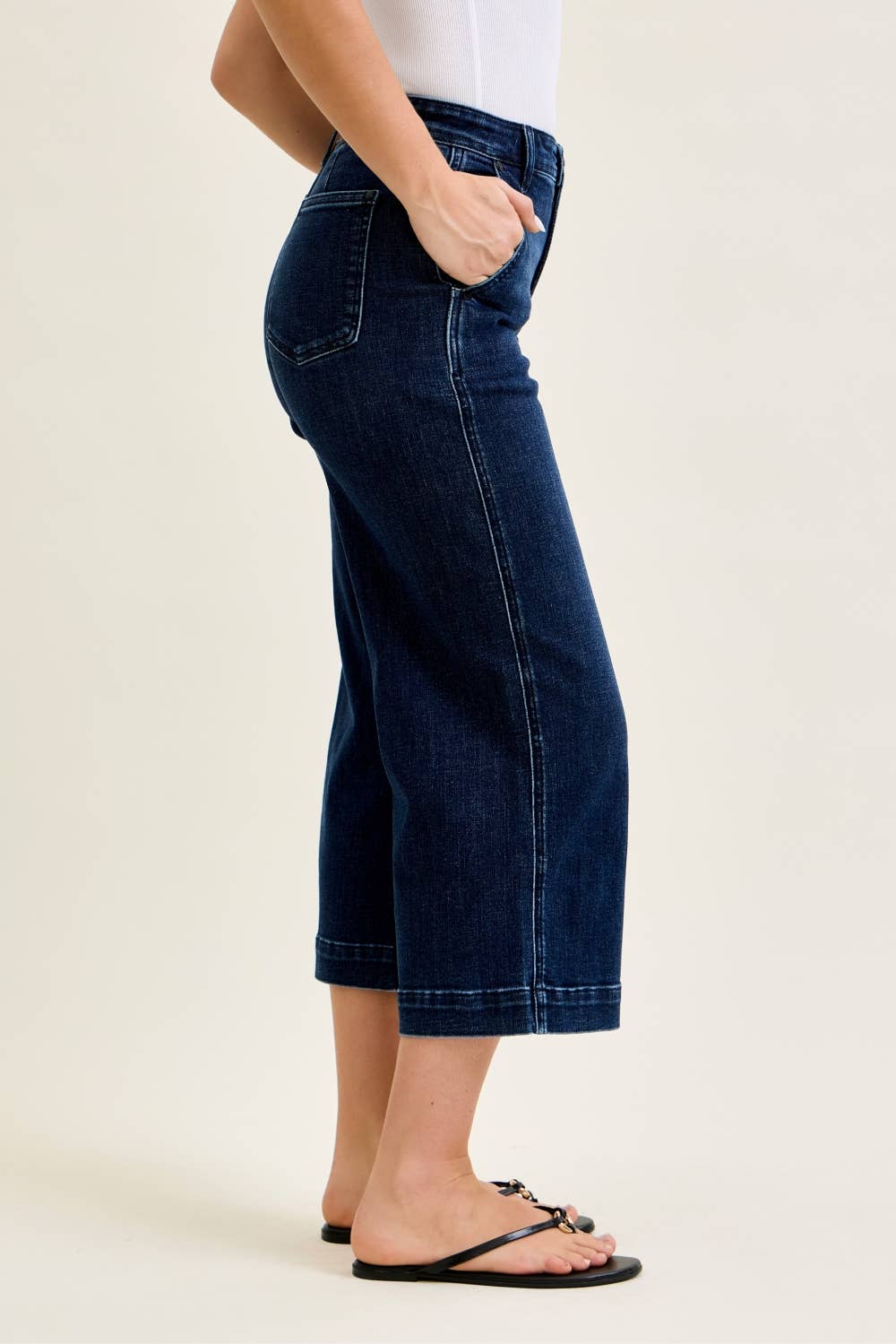HW Ankle Wide Trouser