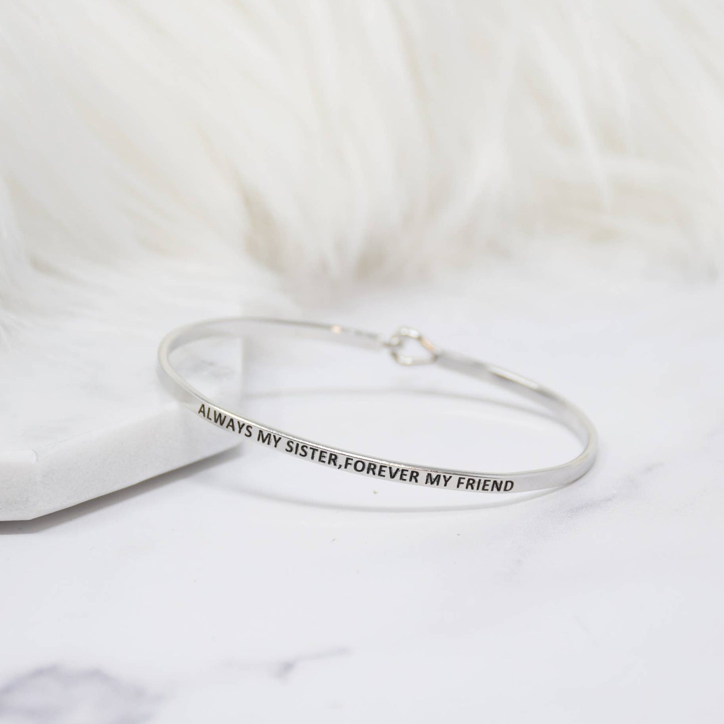 ALWAYS MY SISTER FOREVER MY FRIEND BRACELET